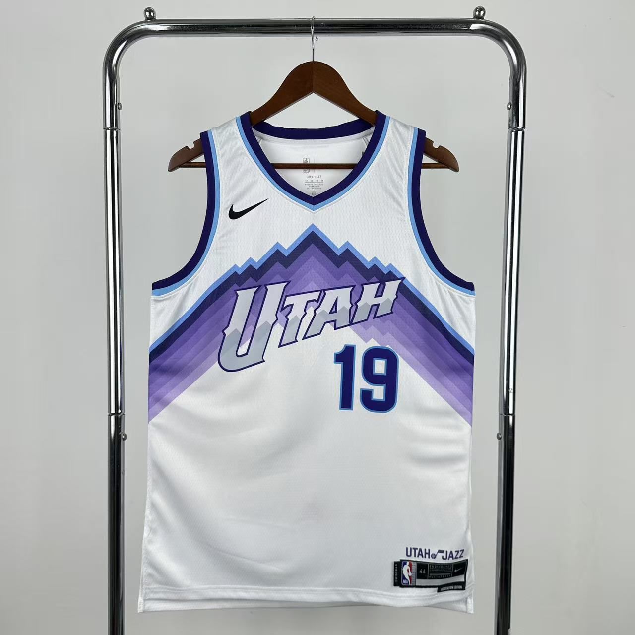 Men Utah Jazz #19 Bailey White Nike Seasons 2026 NBA Jersey->utah jazz->NBA Jersey